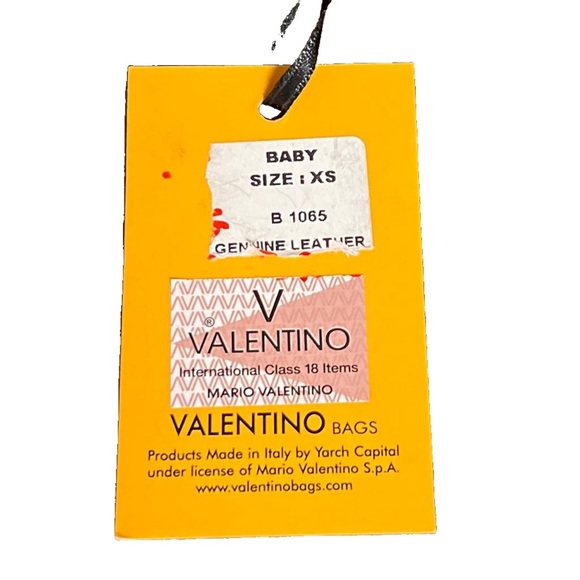 Valentino by Mario Valentino Baby Leather Belt - Size XS - Picture 4 of 4